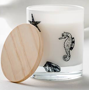 Φυτικό αρωματικό κερί Mare Santorini