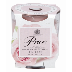 Αρωματικό κερί σε ποτήρι Tea Rose