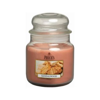 Αρωματικό κερί σε γυάλινο δοχείο Sandalwood